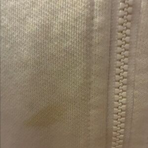 Columbia White Pullover with Zipper